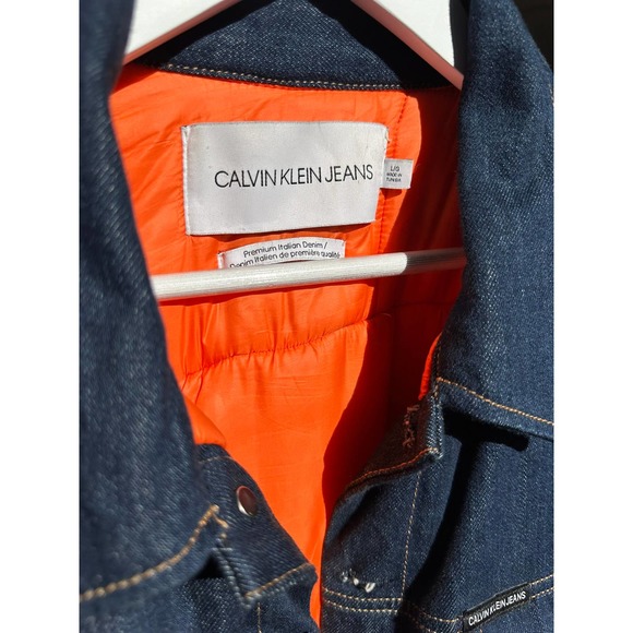 Raf Simons x Calvin Klein Jeans Padded Denim Jacket - Picture 5 of 7